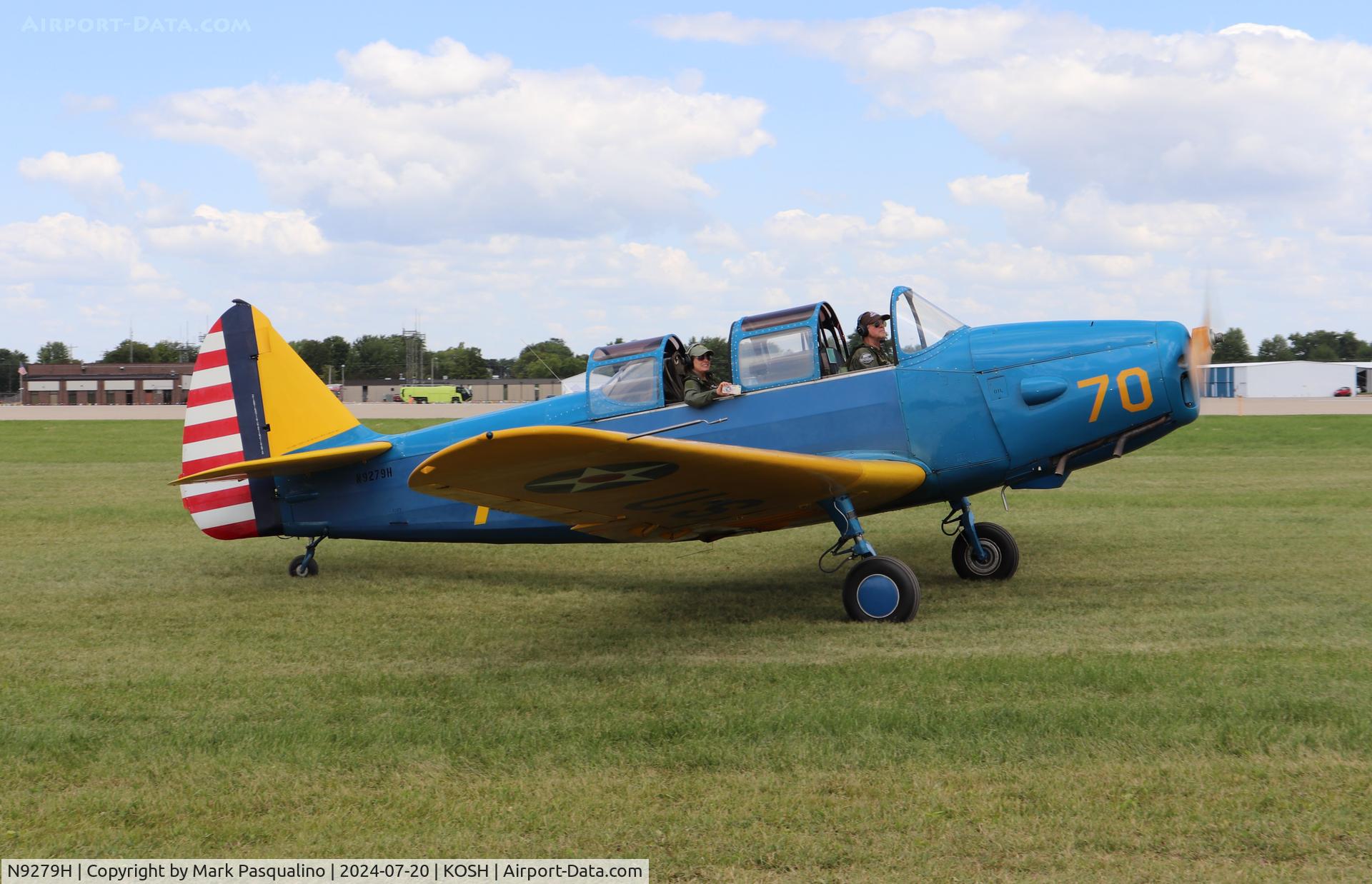 N9279H, 1943 Fairchild M-62A-3 Cornell II C/N FV391, Fairchild PT-26A
