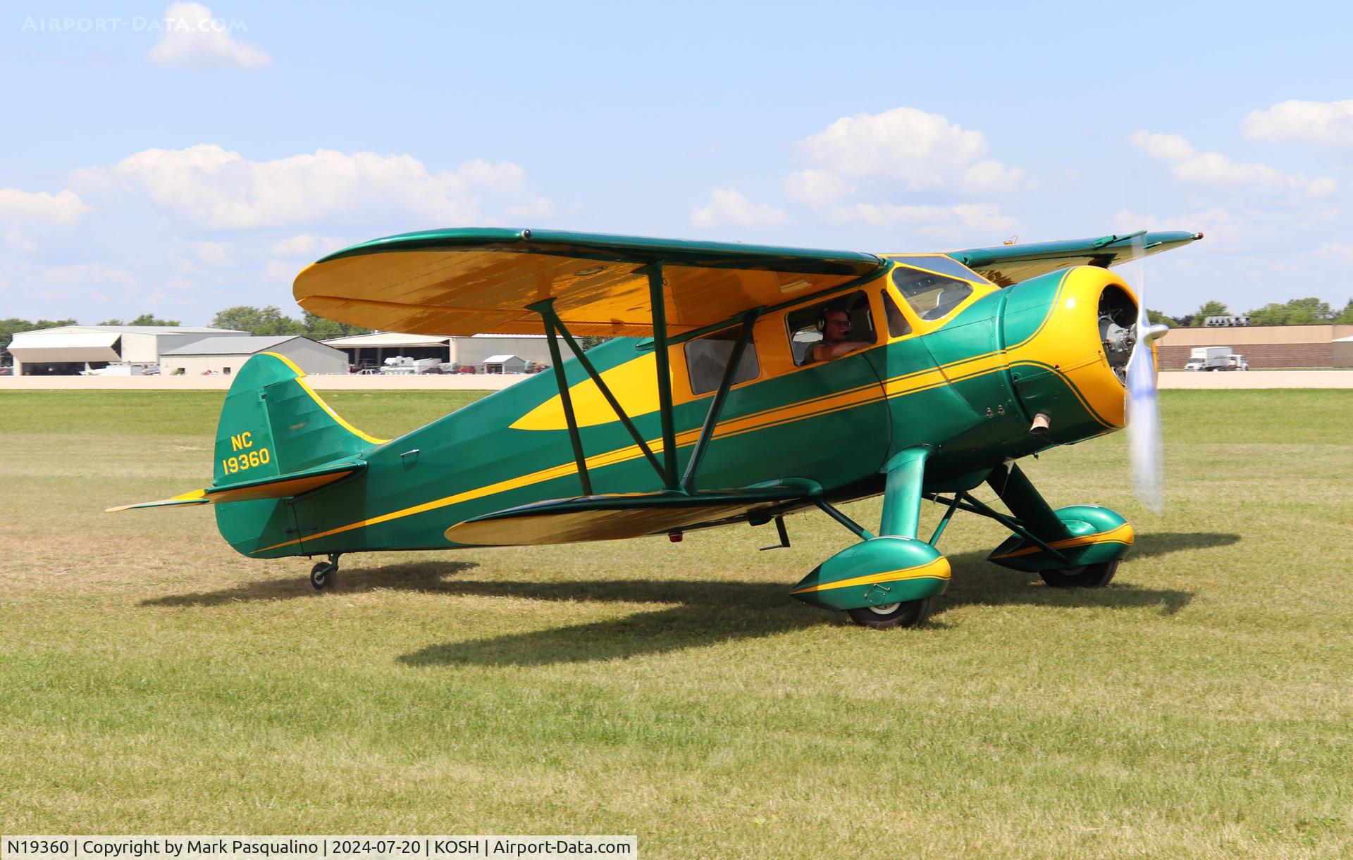 N19360, 1938 Waco ZGC-8 C/N 5056, Waco ZGC-8