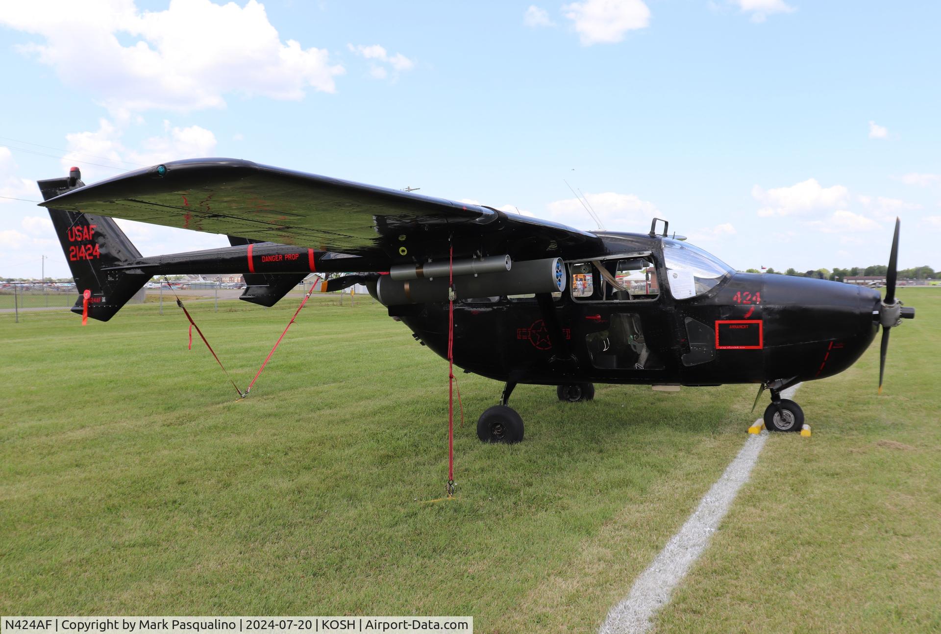 N424AF, 1967 Cessna O-2A Super Skymaster C/N 337M-0130, Cessna O-2A