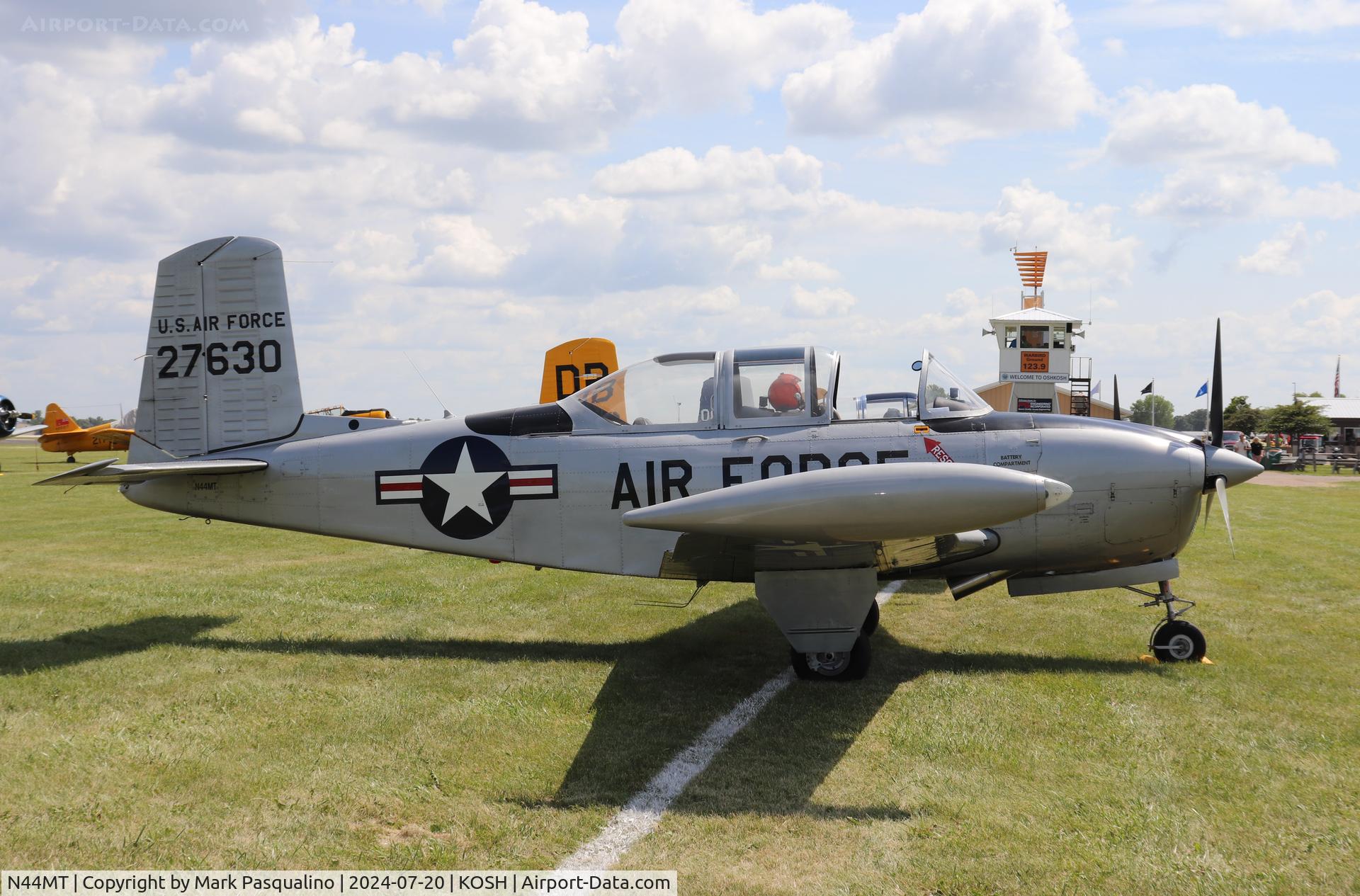 N44MT, 1952 Beech T-34A (A45) Mentor Mentor C/N G-11, Beech T-34A