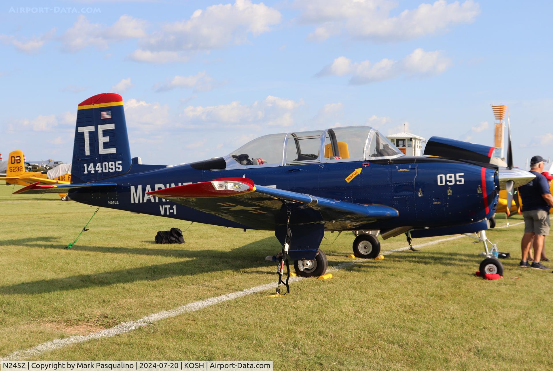 N245Z, 1957 Beech T-34B C/N 144095, Beech T-34B