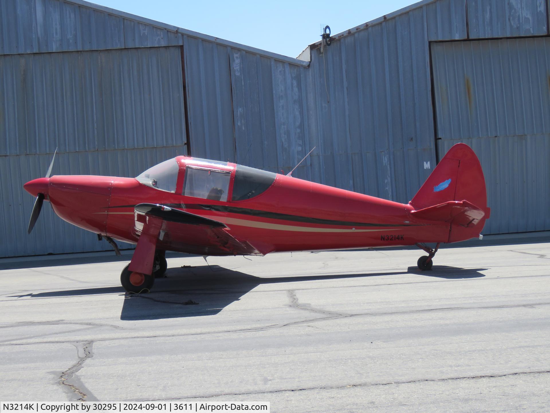 N3214K, 1946 Globe GC-1B Swift C/N 1207, Parked