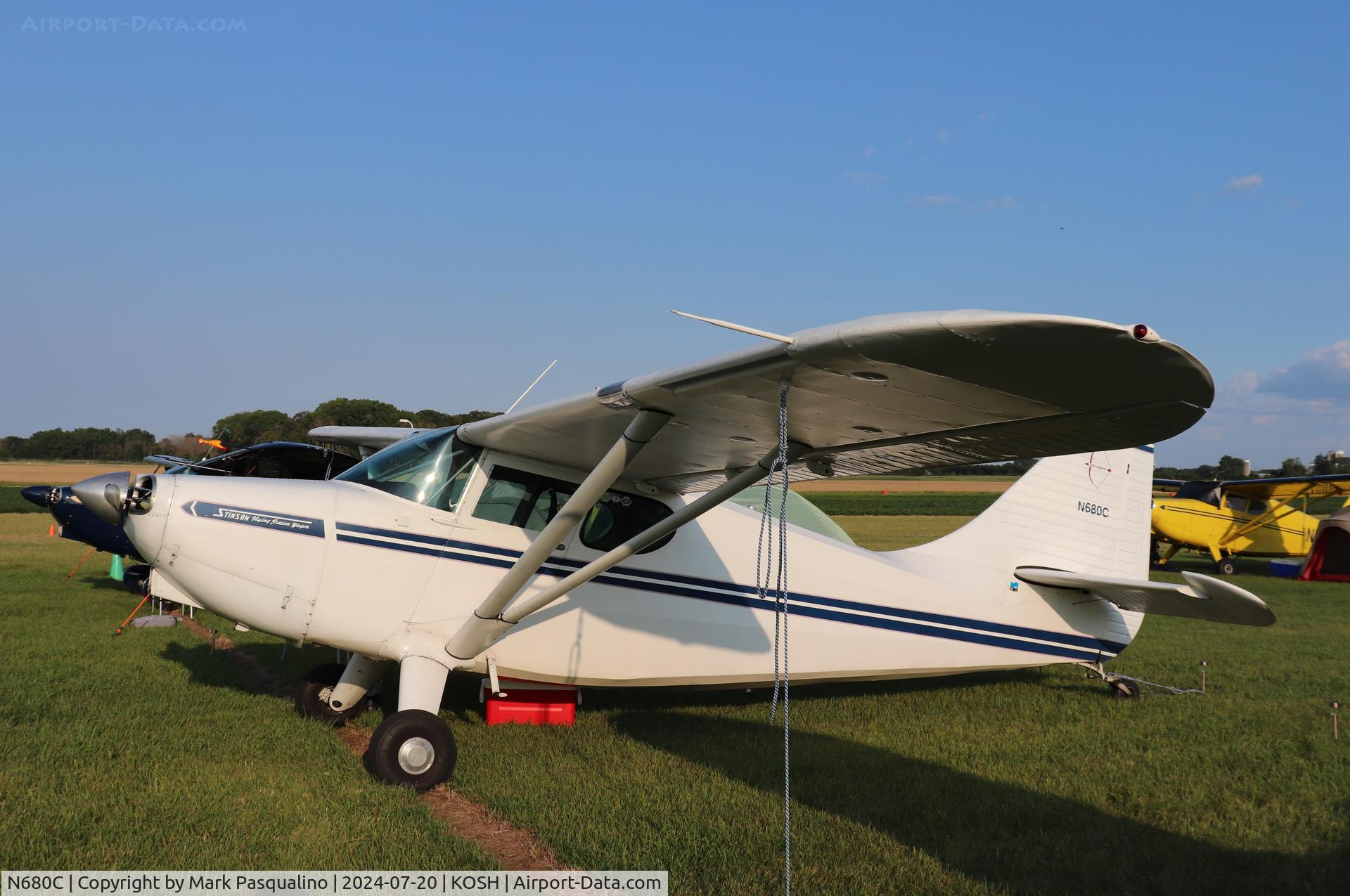N680C, 1947 Stinson 108-3 Voyager C/N 108-3680, Stinson 108-3