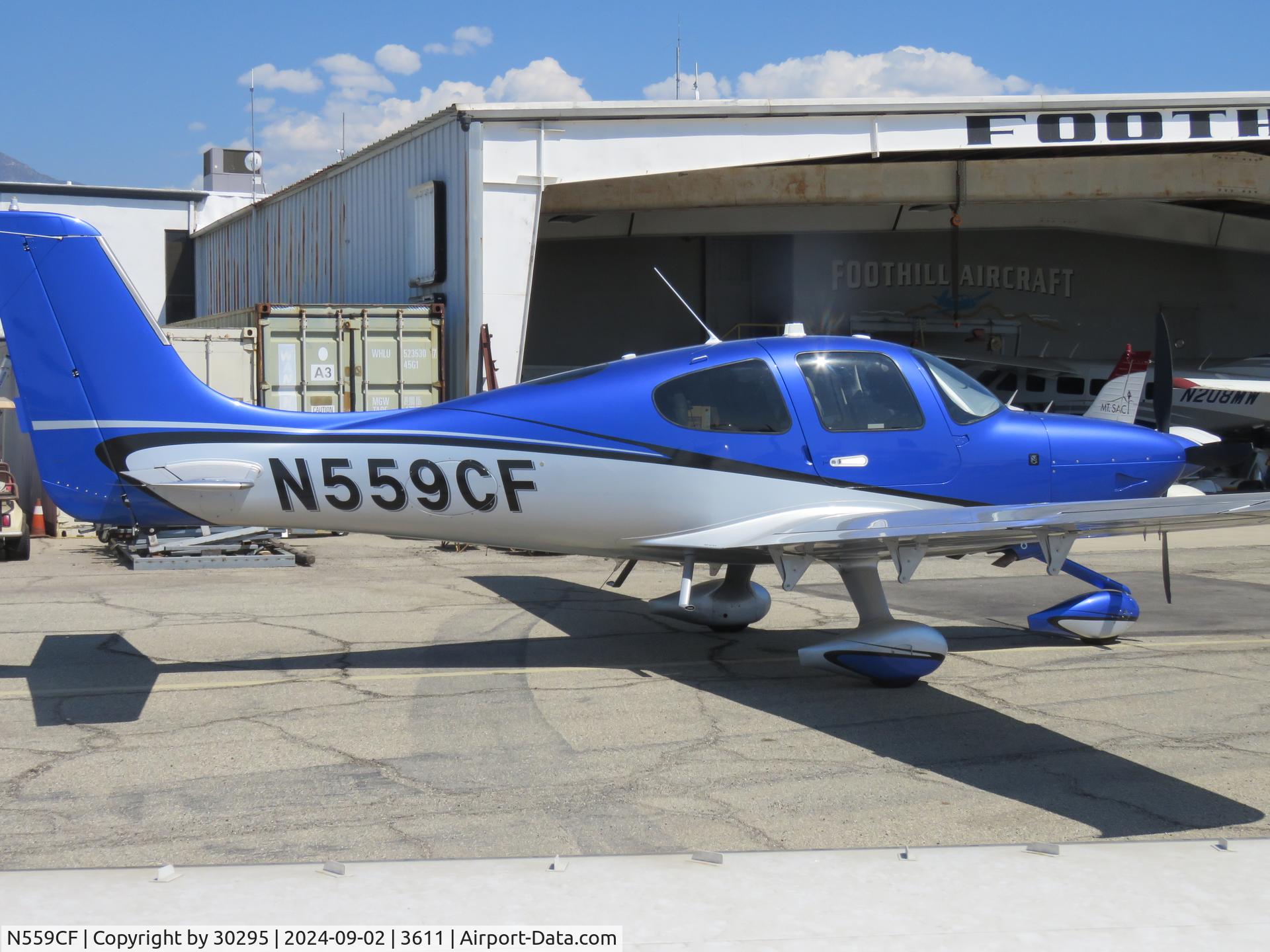 N559CF, 2024 Cirrus SR22T C/N 9765, Parked