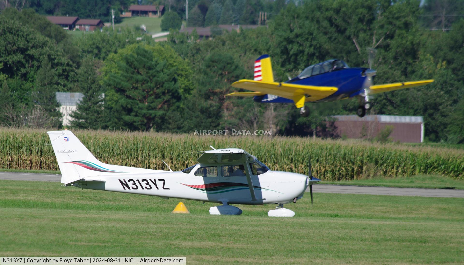 N313YZ, 2024 Cessna 172S C/N 172S13179, Fly Iowa 2024 Clarinda Iowa Schenck Field