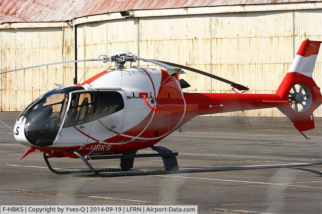 F-HBKS, 2009 Eurocopter EC-120B Colibri NHE C/N 1622, F-HBKS - Eurocopter EC-120B Calliopé, Rennes-St Jacques airport (LFRN-RNS)