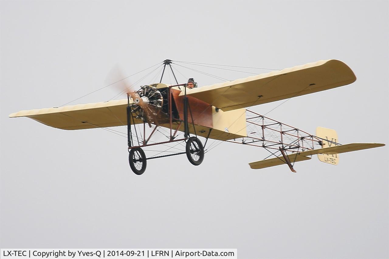 LX-TEC, Bleriot XI Replica C/N unknow, Bleriot XI Replica, On display, Rennes-St Jacques airport (LFRN-RNS)