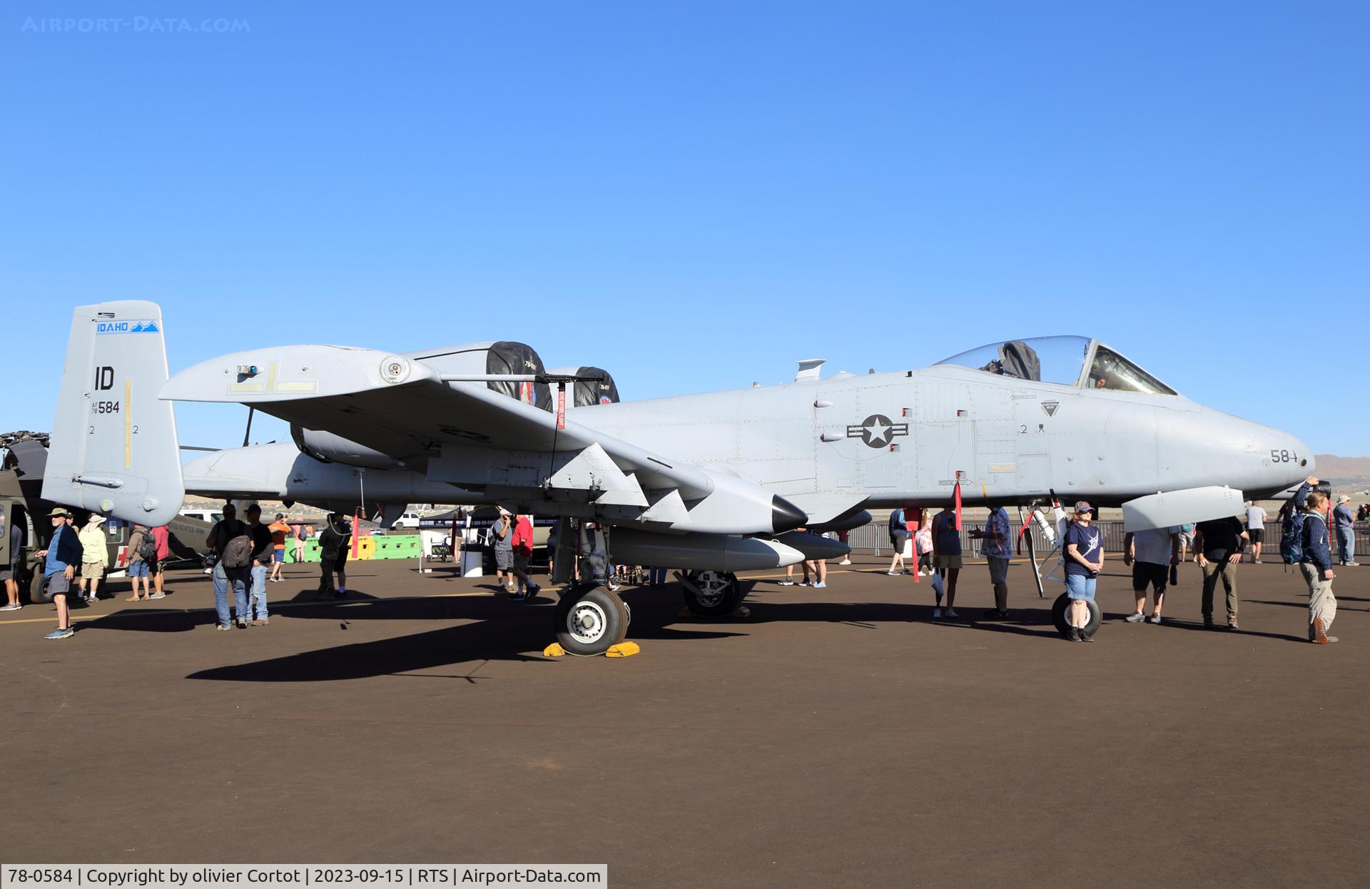 78-0584, 1978 Fairchild Republic A-10C Thunderbolt II C/N A10-0204, 2023 Reno air races