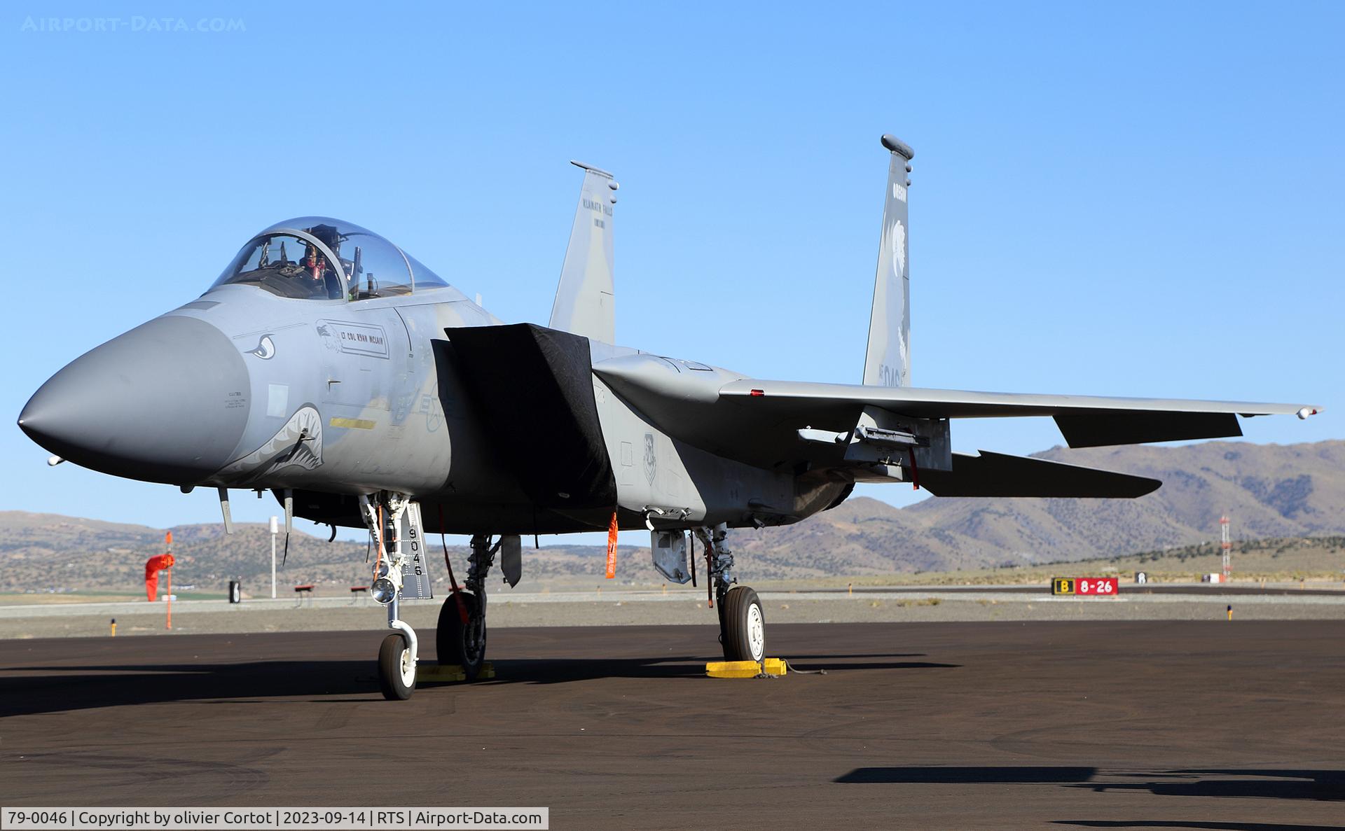 79-0046, 1979 McDonnell Douglas F-15C Eagle C/N 0587/C115, 2023 Reno air races