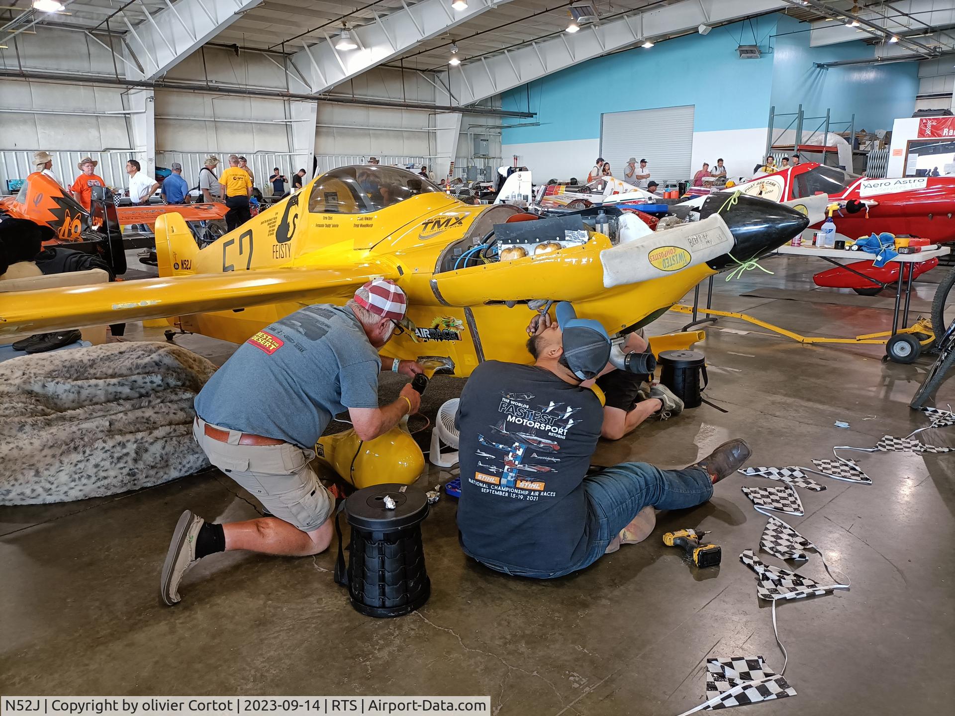 N52J, 1975 Higginson CASSUTT C/N GH-200, 2023 Reno air races