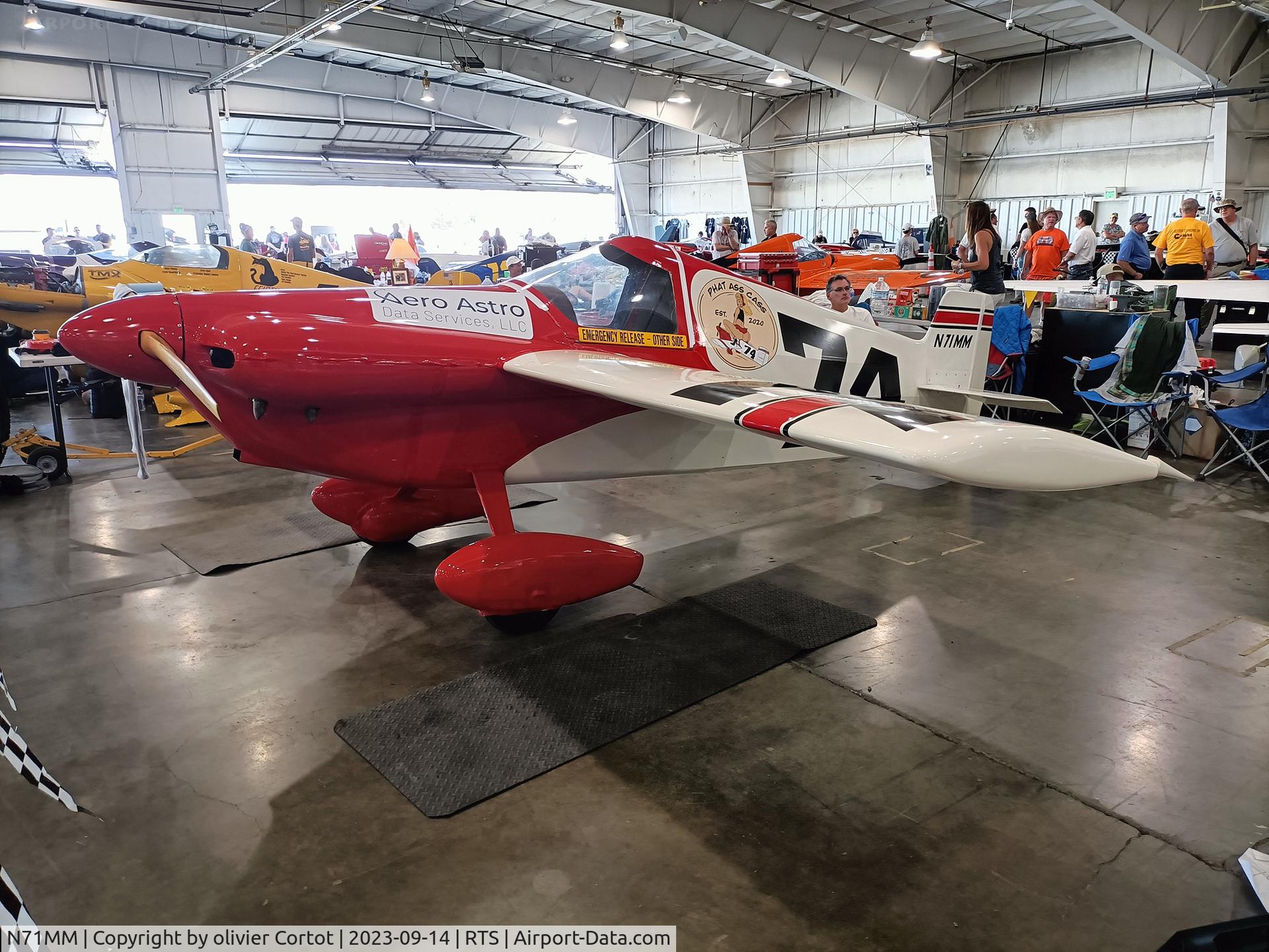 N71MM, 1978 Melanson CASSUTT III M C/N 1978-001, 2023 Reno air races