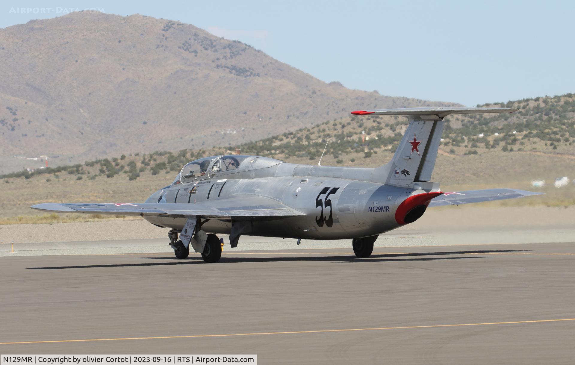 N129MR, 1966 Aero L-29 Delfin C/N 1234, 2023 Reno air races