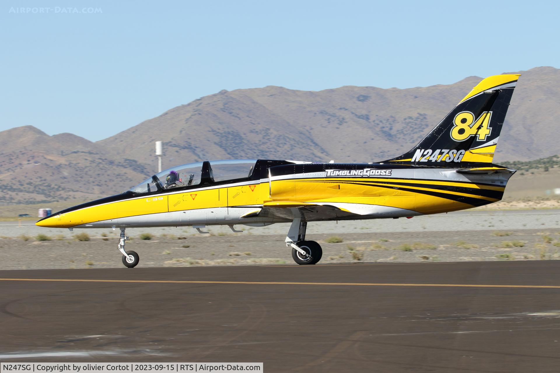 N247SG, 1984 Aero Vodochody L-39C C/N 433135, 2023 Reno air races