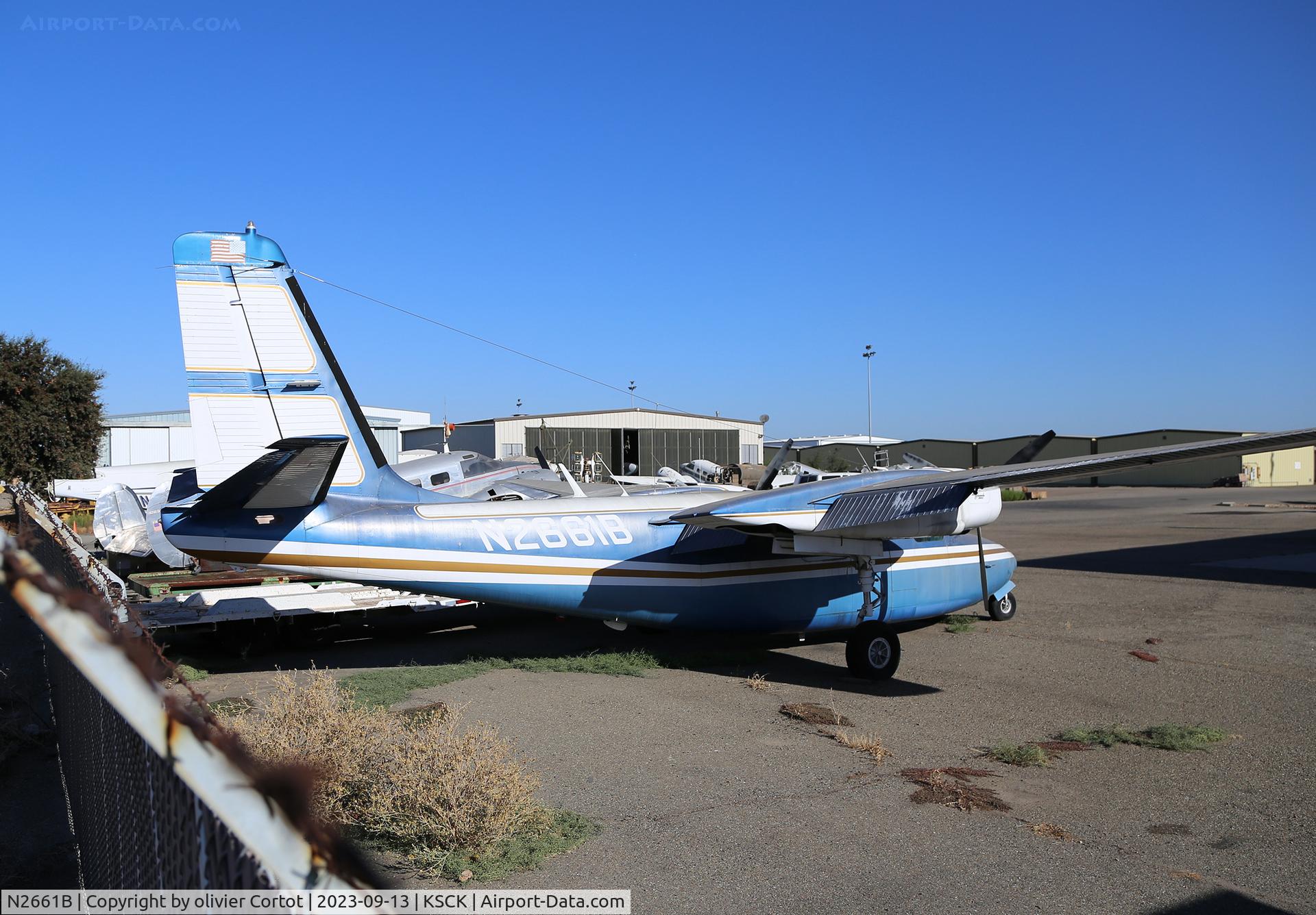 N2661B, 1961 Aero Commander 680-F C/N 680F-1006-44, sep 2023