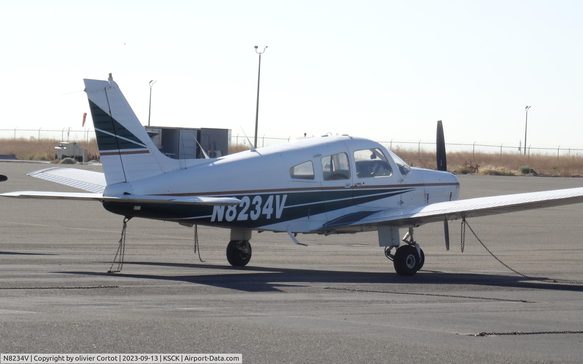 N8234V, 1980 Piper PA-28-161 C/N 28-8016357, sep 2023
