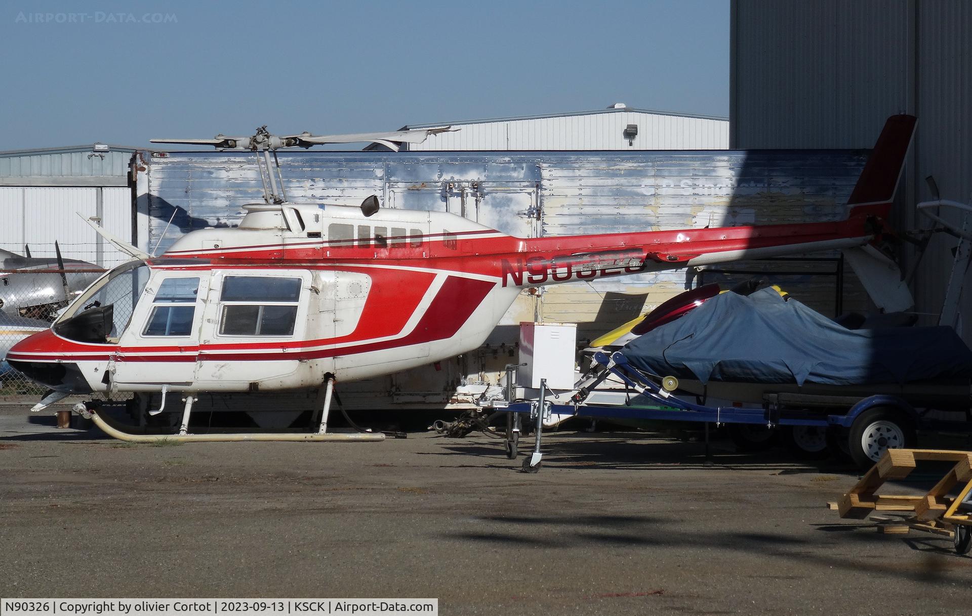 N90326, 1975 Bell 206B C/N 1764, sep 2023