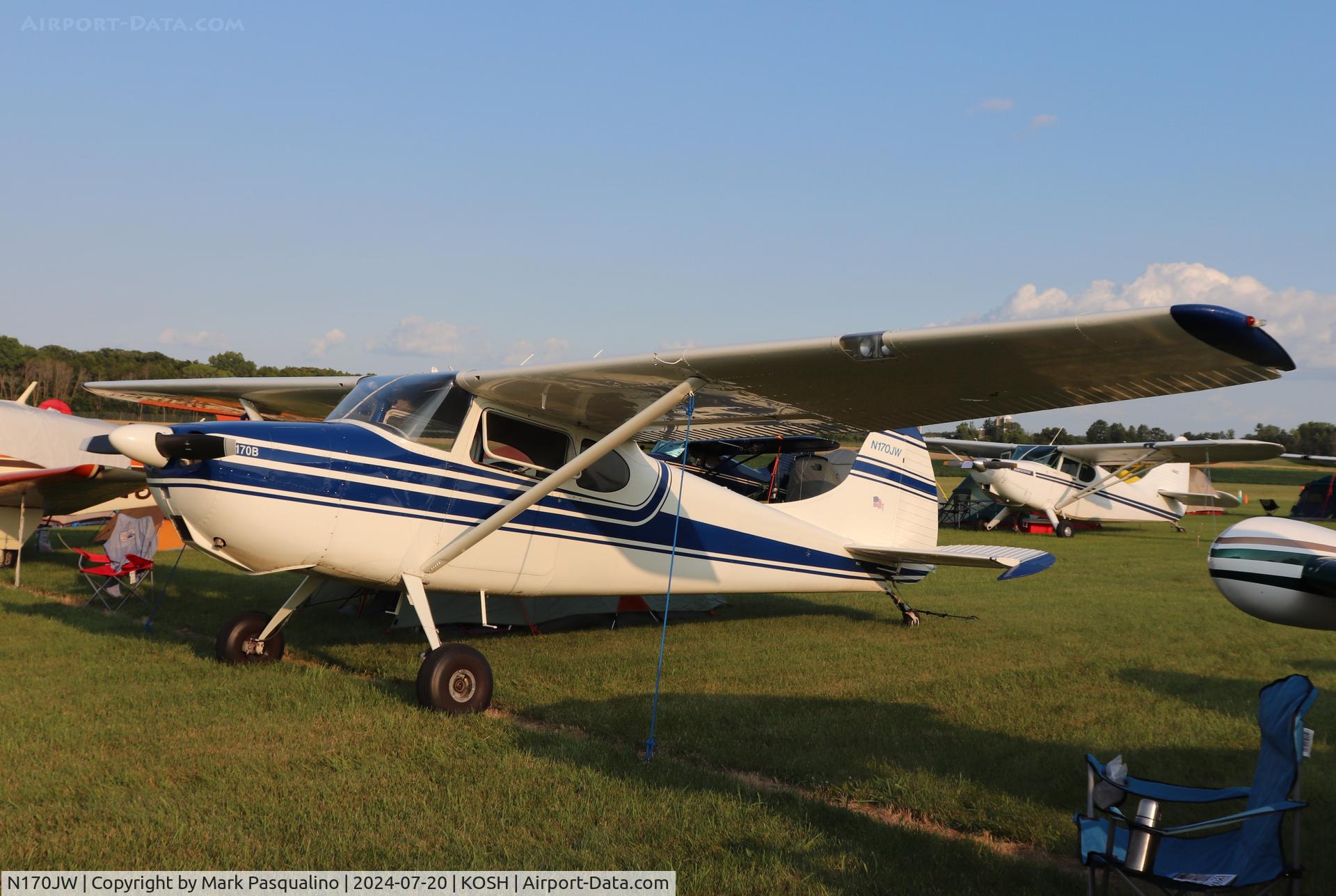 N170JW, 1953 Cessna 170B C/N 25973, Cessna 170B