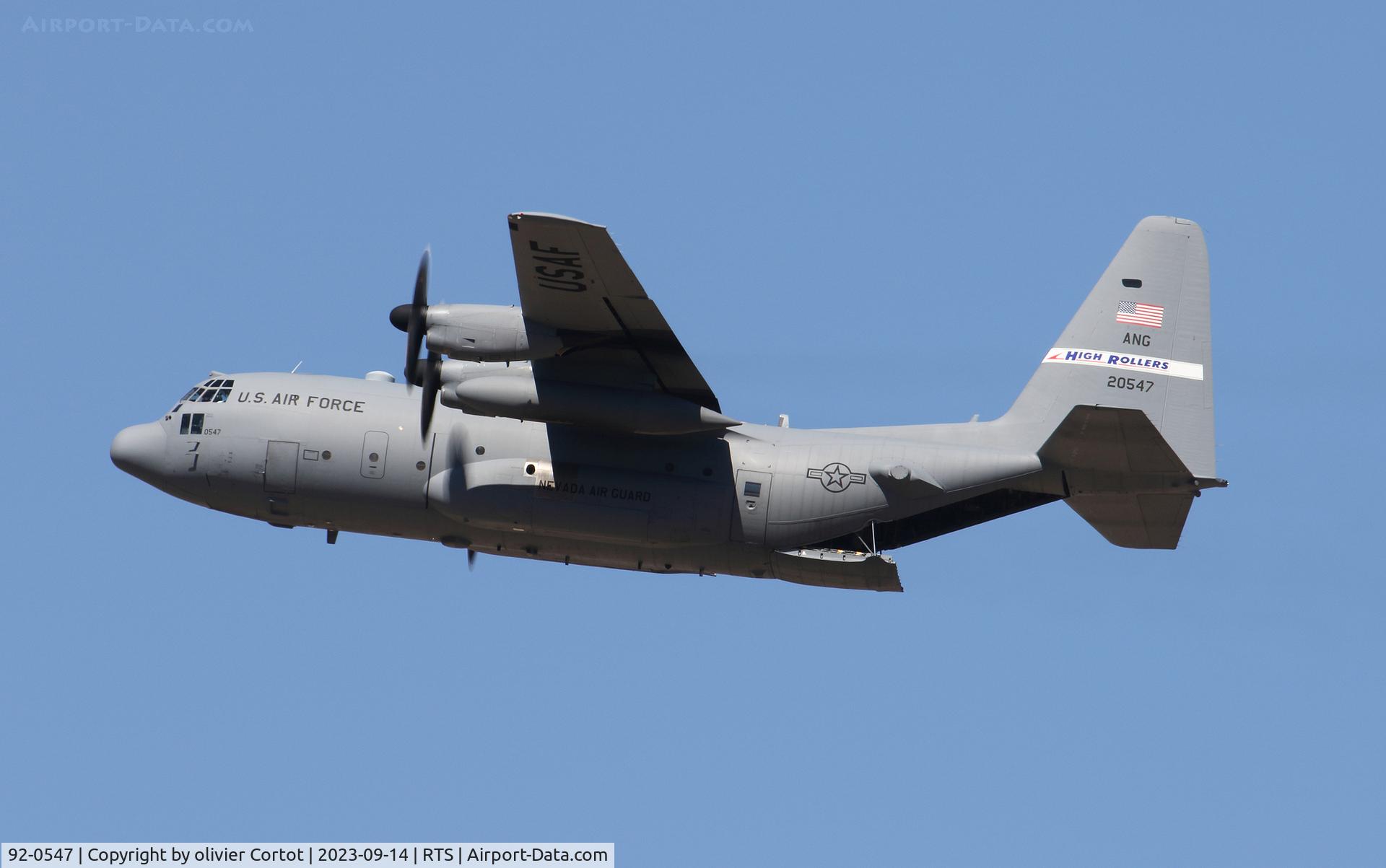 92-0547, 1992 Lockheed C-130H Hercules C/N 382-5332, 2023 Reno air races