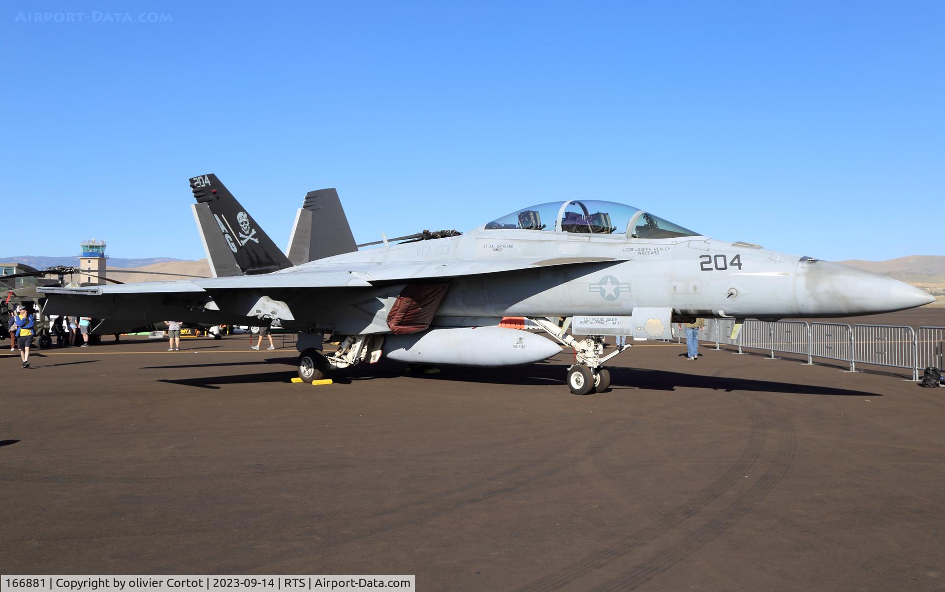 166881, Boeing F/A-18F Super Hornet C/N F211, 2023 Reno air races