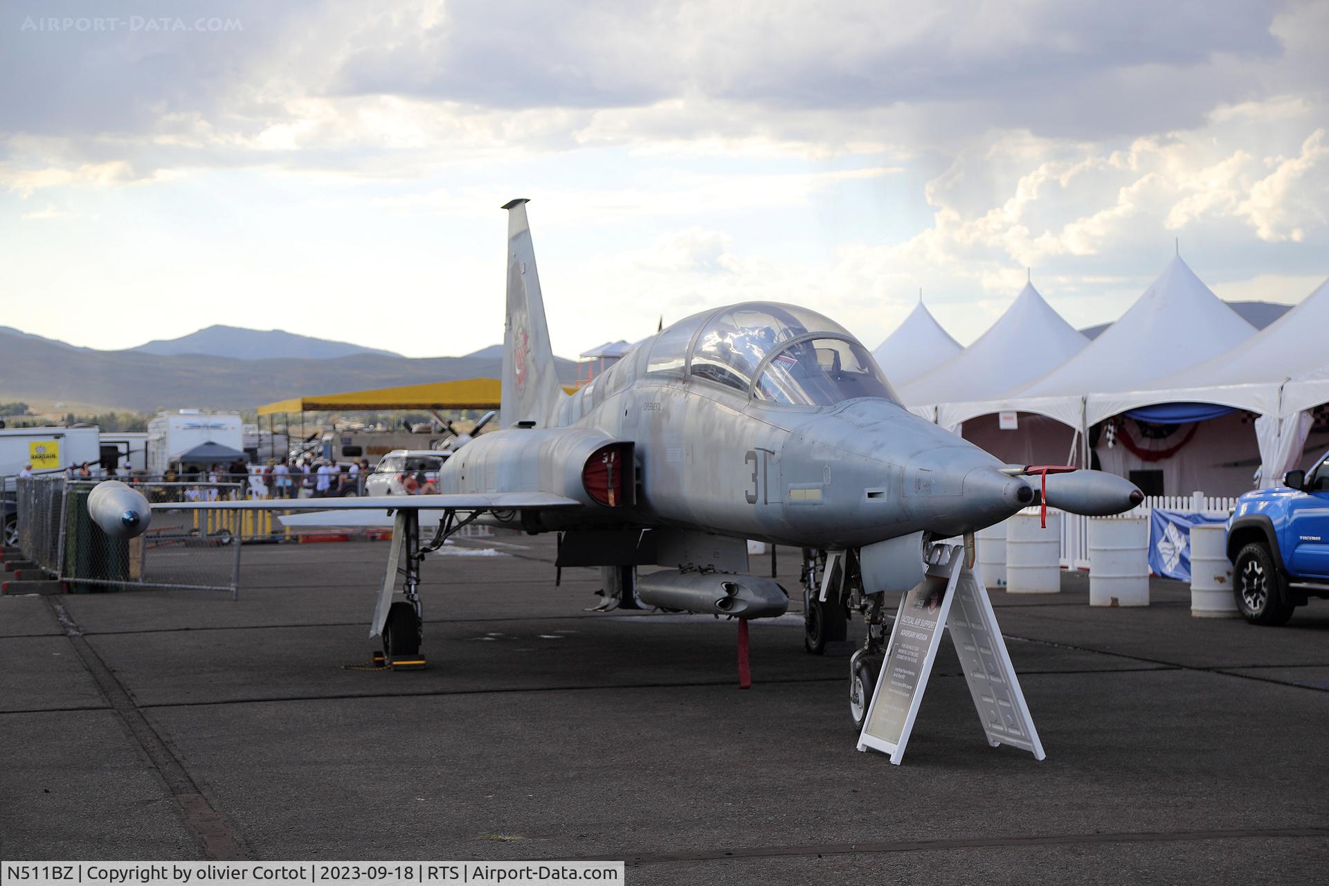 N511BZ, Canadair CF-5D C/N 2020, 2023 Reno air races