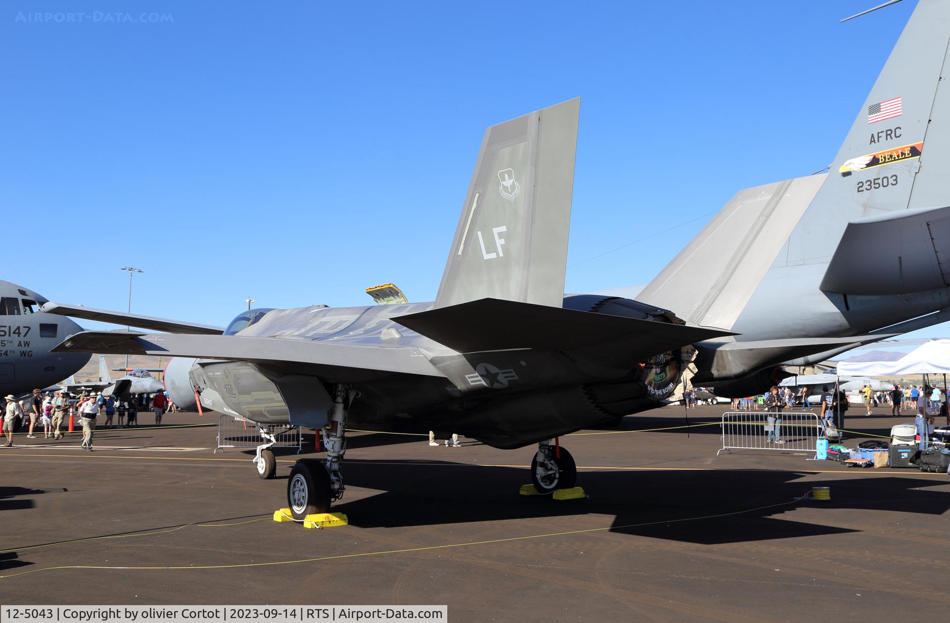 12-5043, 2014 Lockheed Martin F-35A Lightning II C/N AF-54, 2023 Reno air races