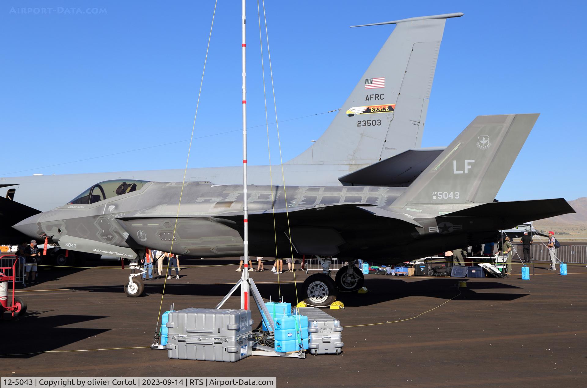 12-5043, 2014 Lockheed Martin F-35A Lightning II C/N AF-54, 2023 Reno air races
