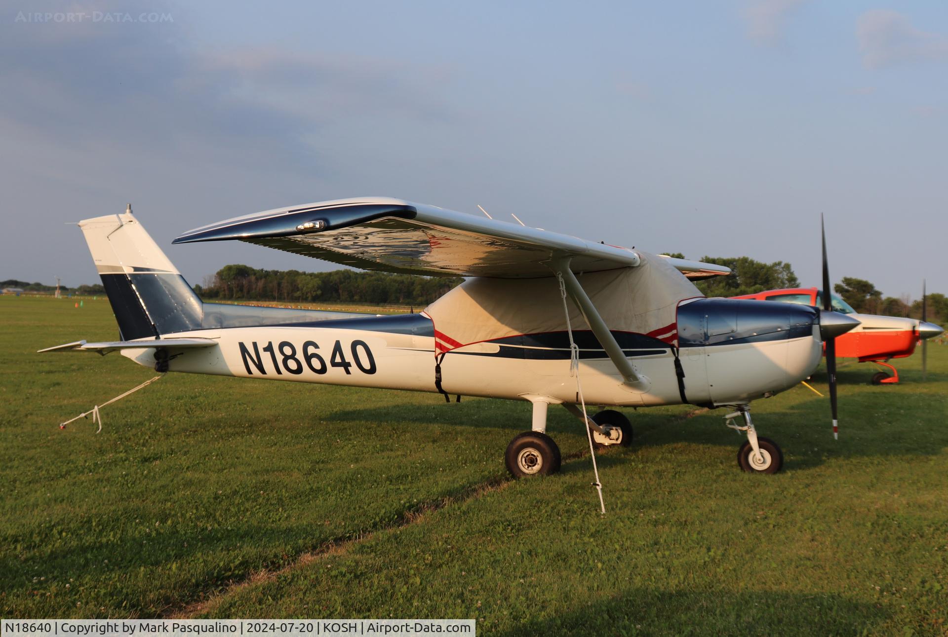 N18640, 1972 Cessna 150L C/N 15074008, Cessna 150L