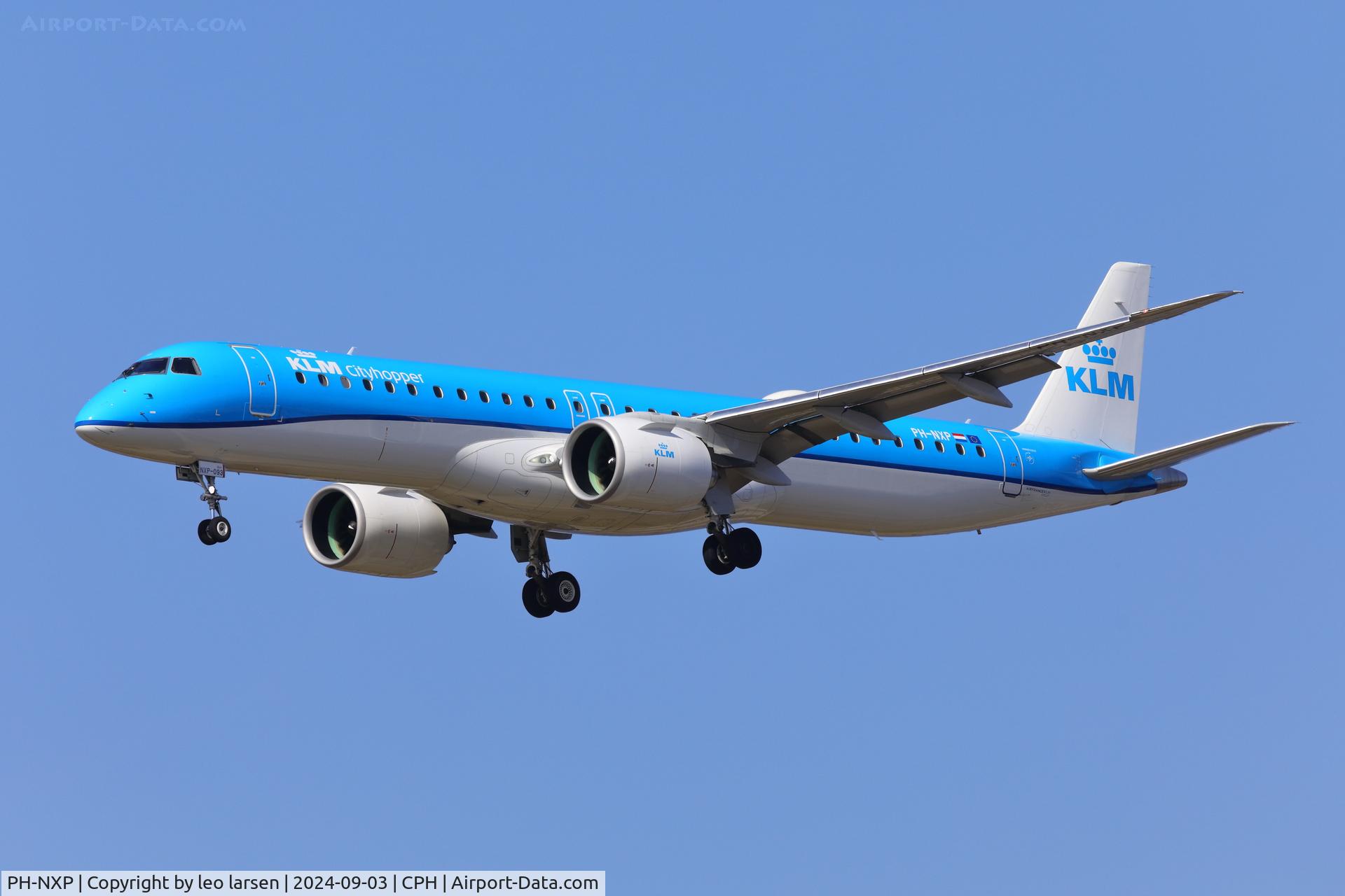 PH-NXP, 2023 Embraer E195-E2 (ERJ 190-400 STD) C/N 19020093, Copenhagen 3.9.2024
