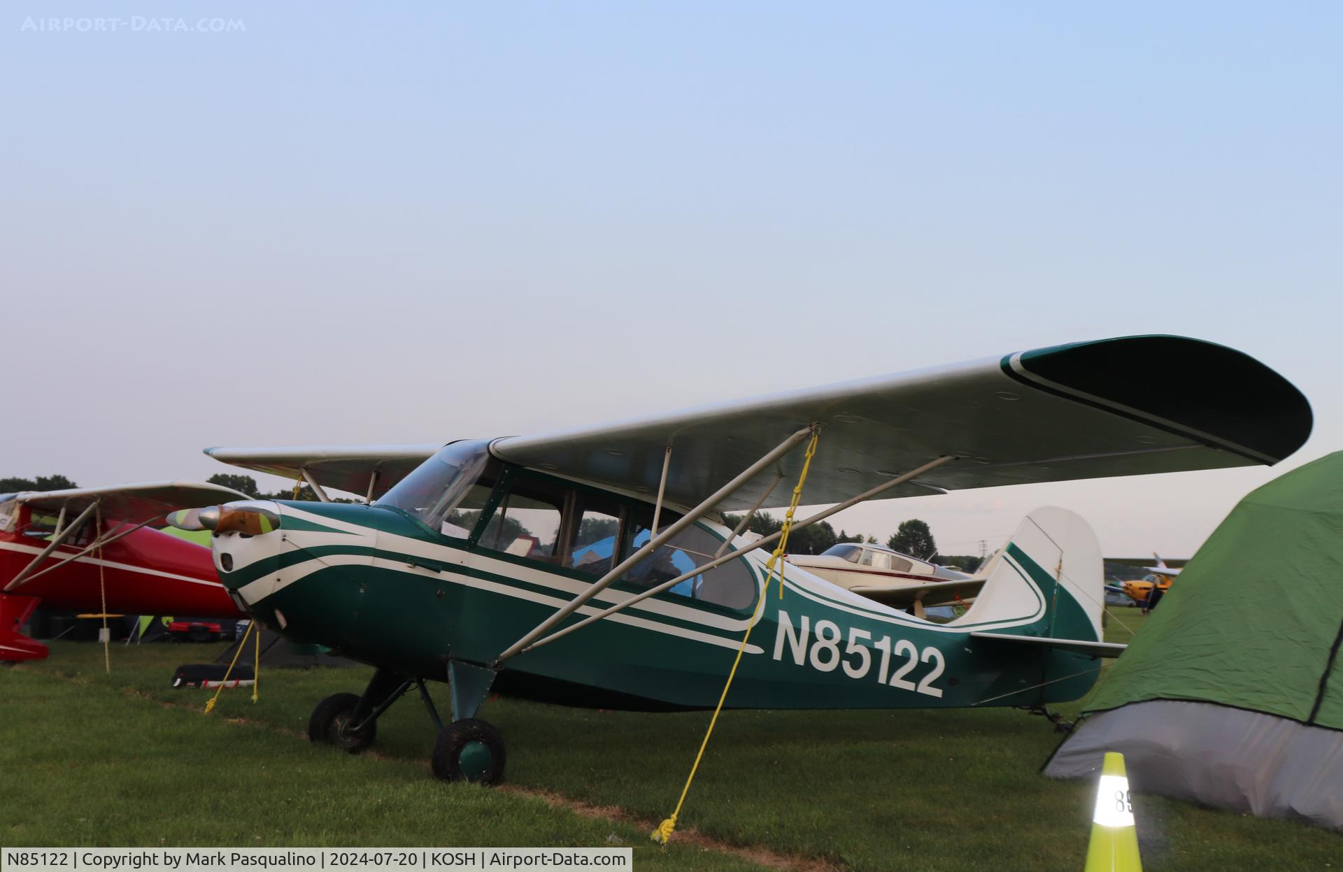N85122, 1946 Aeronca 7AC Champion C/N 7AC-3855, Aeronca 7AC