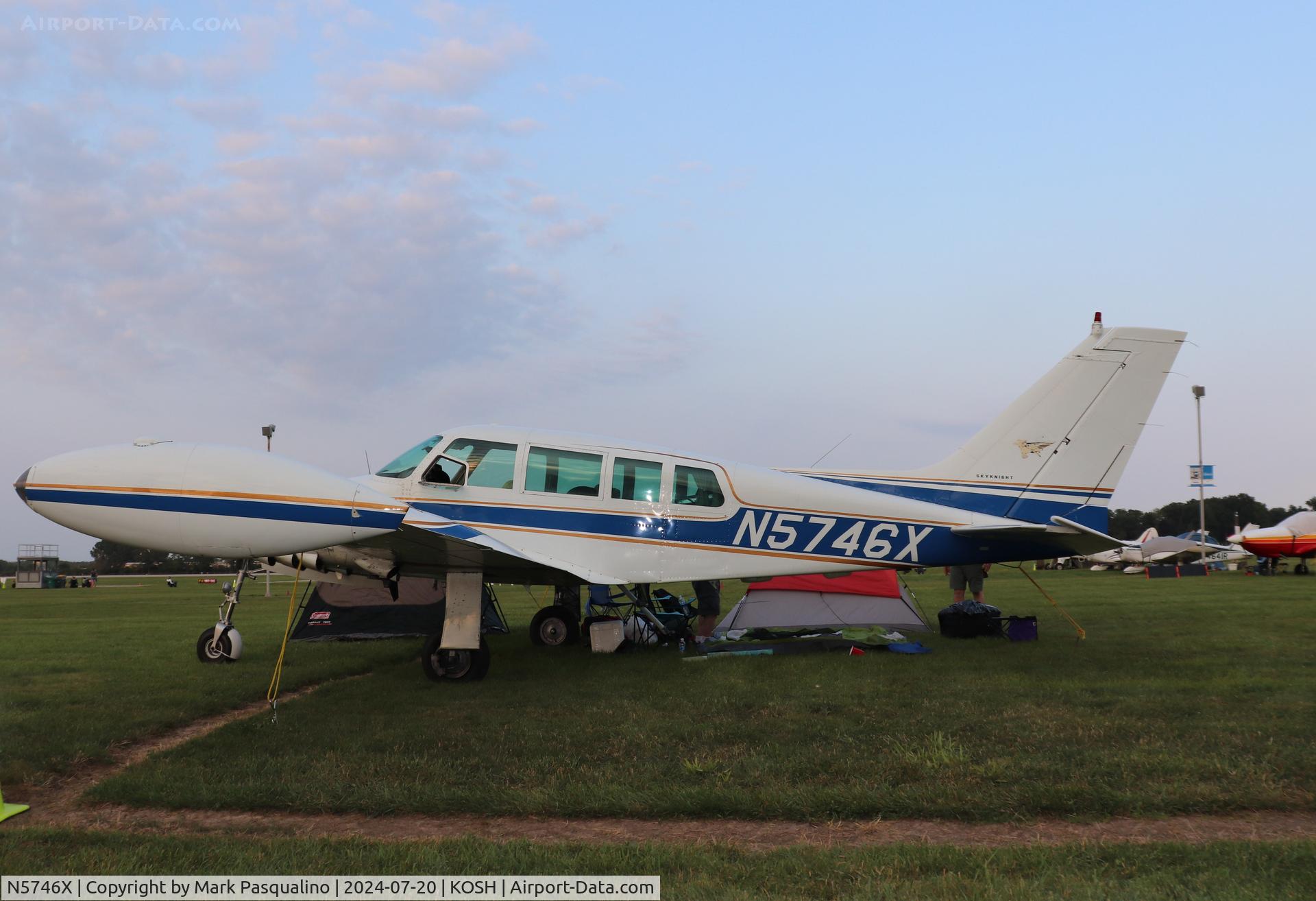 N5746X, 1961 Cessna 320 Skyknight C/N 320-0046, Cessna 320