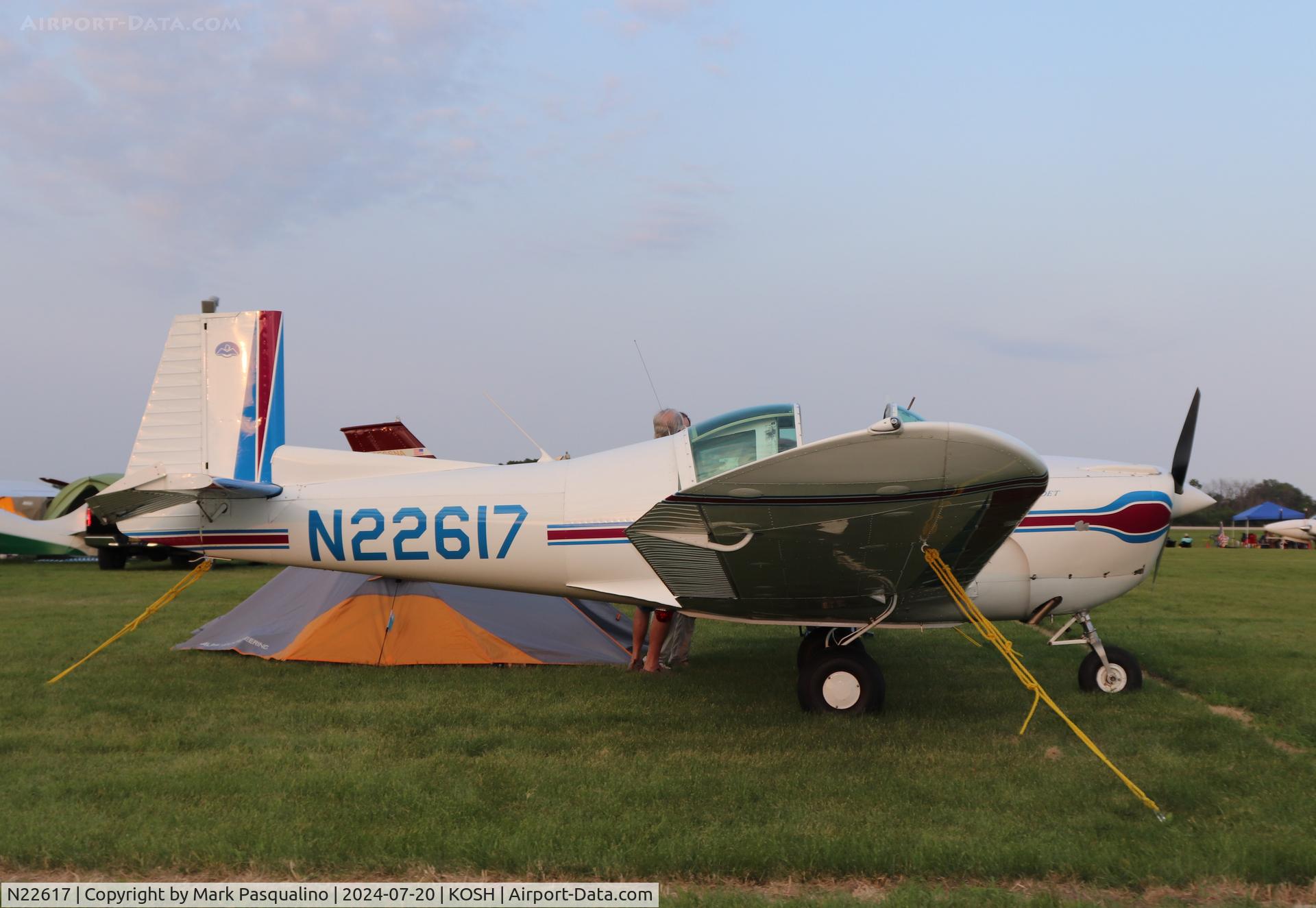 N22617, 1970 Mooney M10 Cadet C/N 700030, Mooney M10