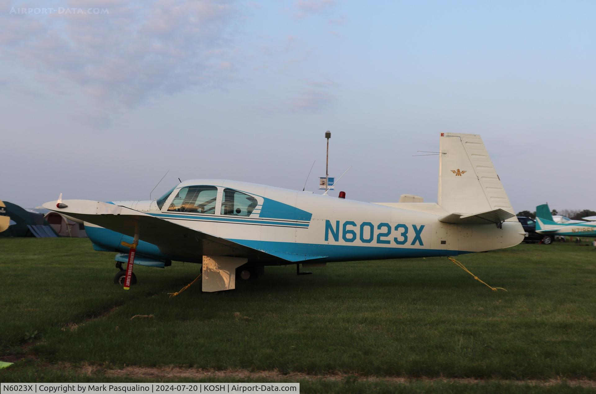 N6023X, 1960 Mooney M20A C/N 1611, Mooney M20A