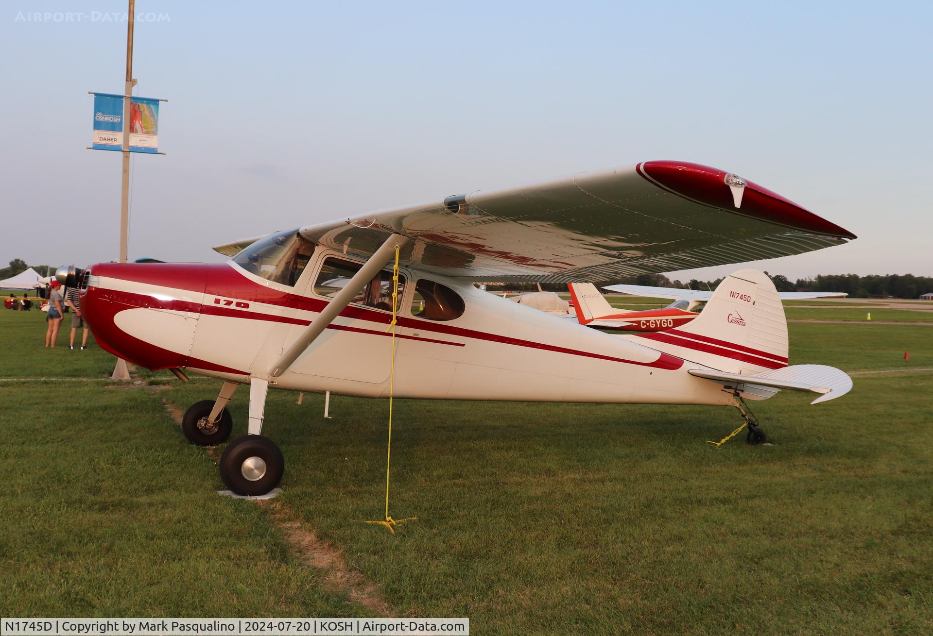 N1745D, 1951 Cessna 170A C/N 20188, Cessna 170A