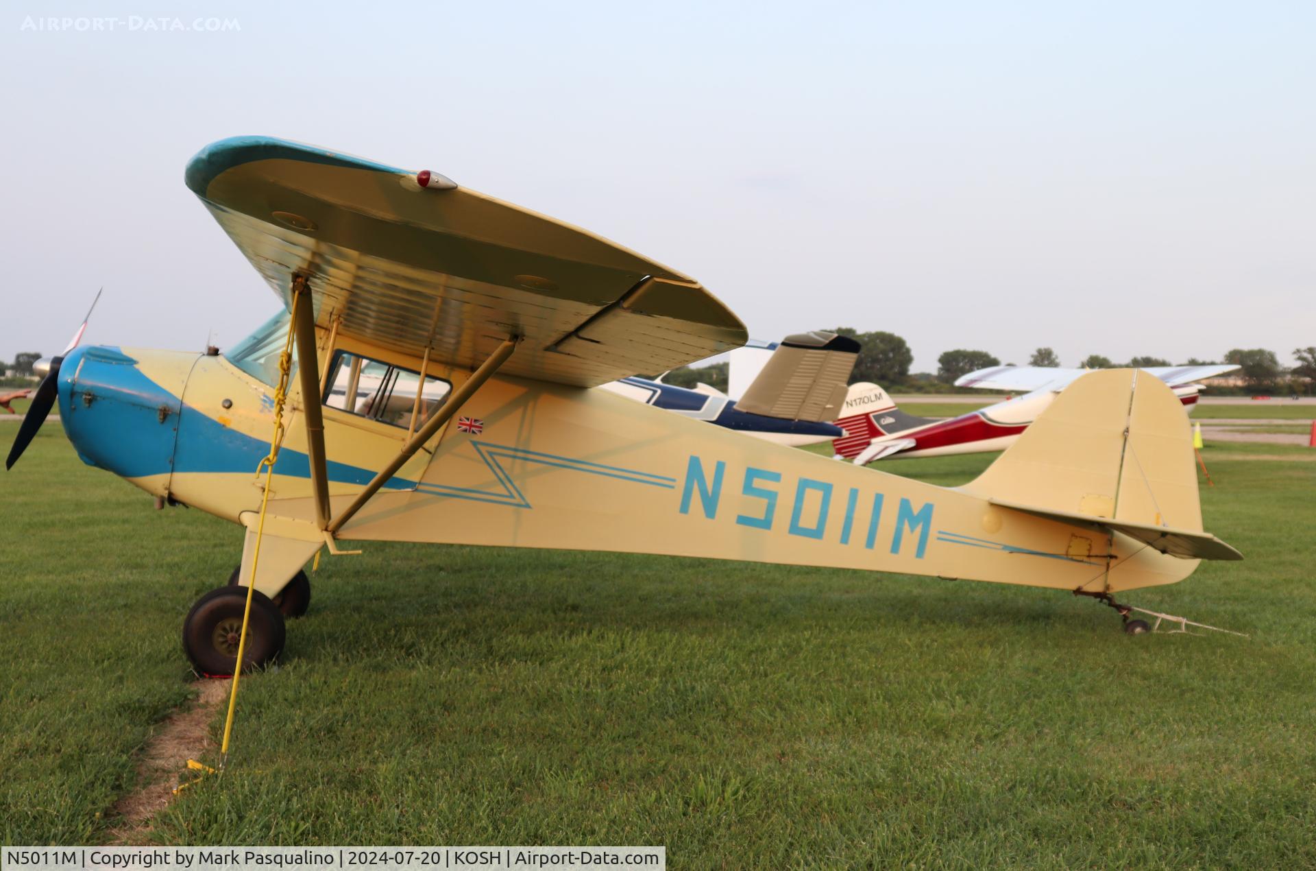 N5011M, Taylorcraft BC12-D C/N 10-311, Taylorcraft BC12-D