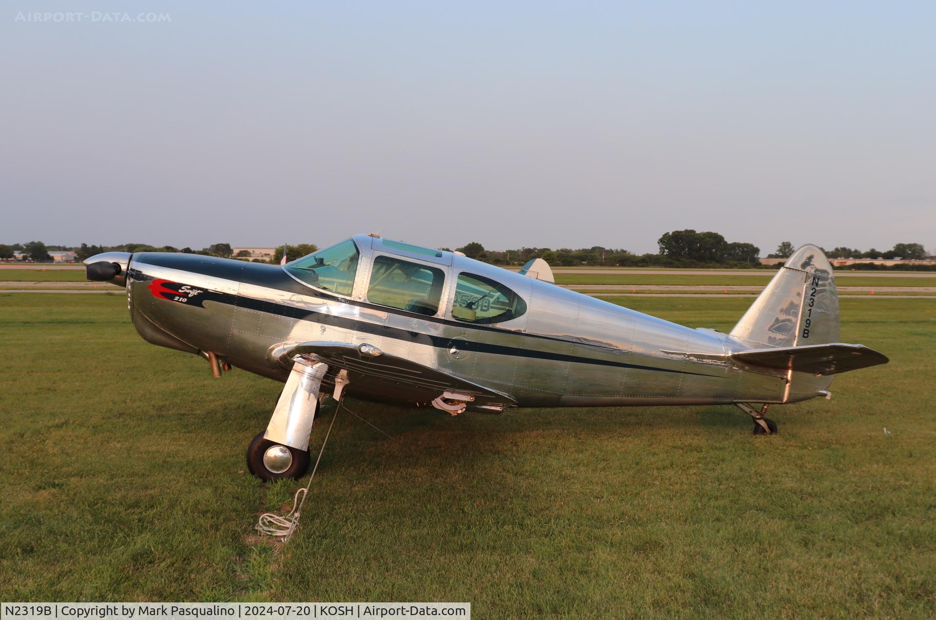 N2319B, 1948 Temco GC-1B Swift C/N 3619, Swift GC-1B