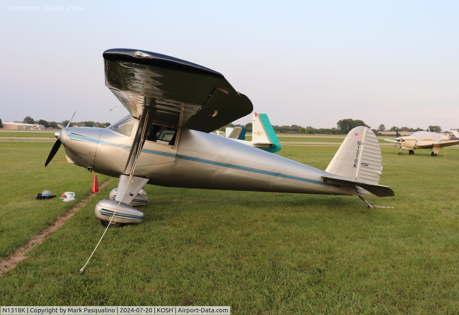 N1318K, 1947 Luscombe 8A C/N 4045, Luscombe 8A