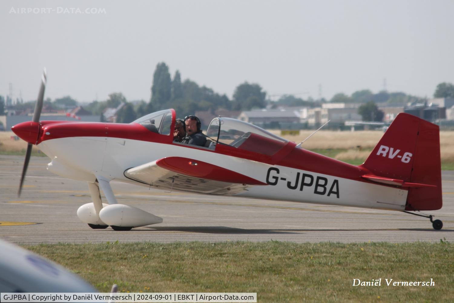 G-JPBA, 2021 Vans RV-6 C/N PFA 181A-13517, At Kortrijk-Wevelgem Airport.