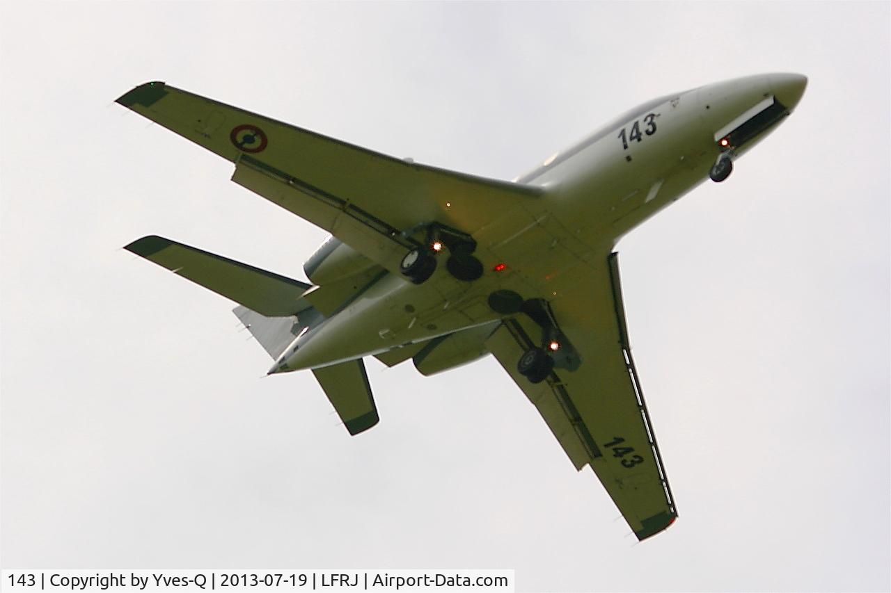 143, 1979 Dassault Falcon 10MER C/N 143, Dassault Falcon 10 Mer, Landivisiau Naval Air Base (LFRJ)