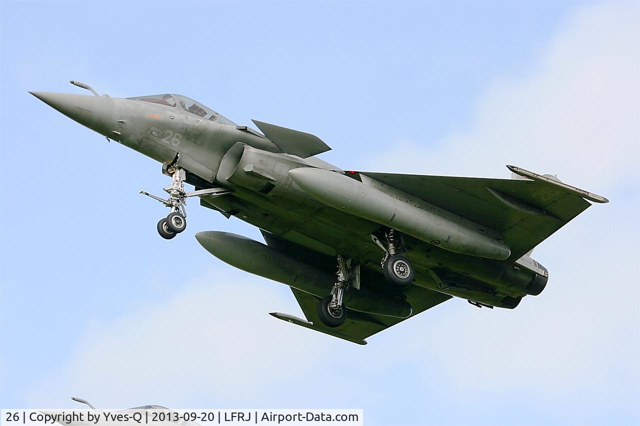 26, Dassault Rafale M C/N 26, Dassault Rafale M, Landivisiau Naval Air Base (LFRJ)