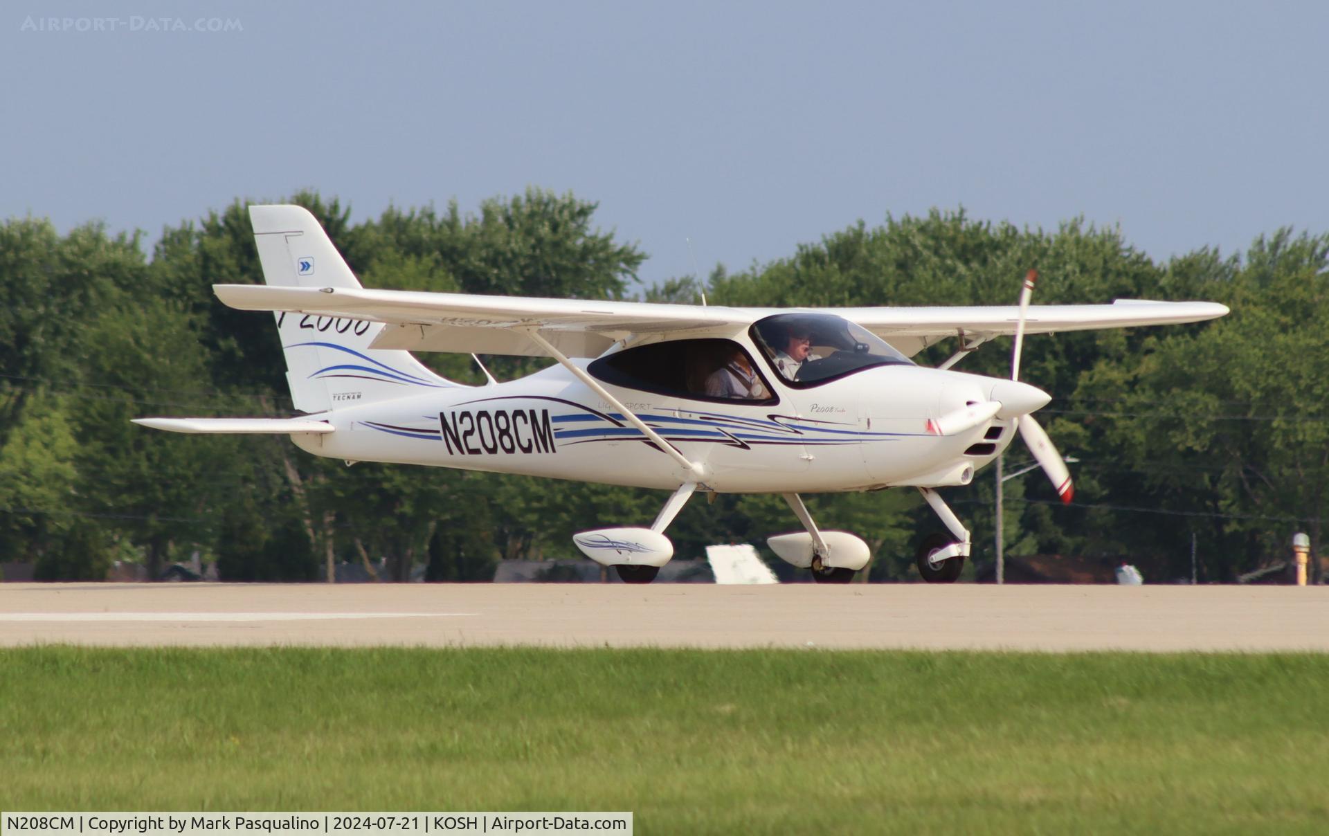 N208CM, 2021 Tecnam P2008 C/N 183, Tecnam P2008