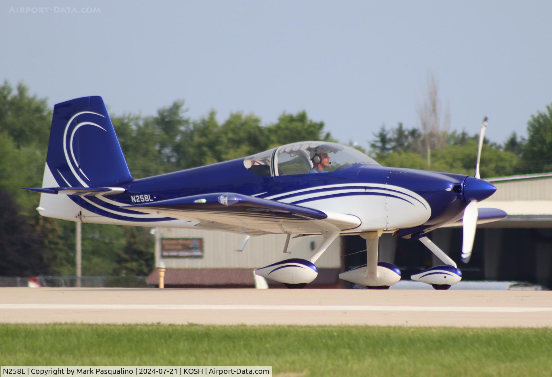 N258L, 2015 Vans RV-7A C/N 73676, Vans RV-7A