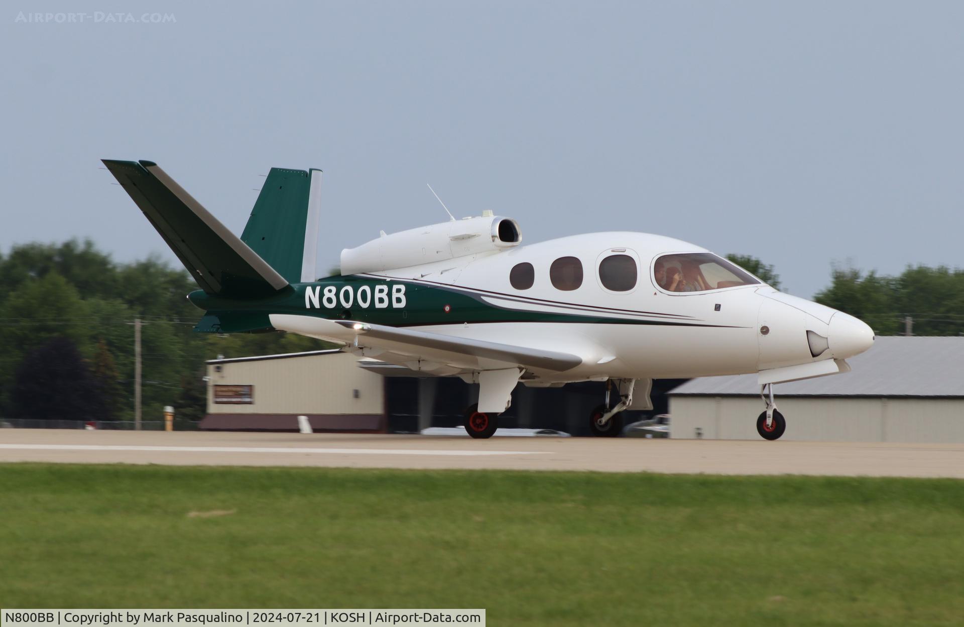 N800BB, 2018 Cirrus SF50 Vision C/N 0065, Cirrus SF50