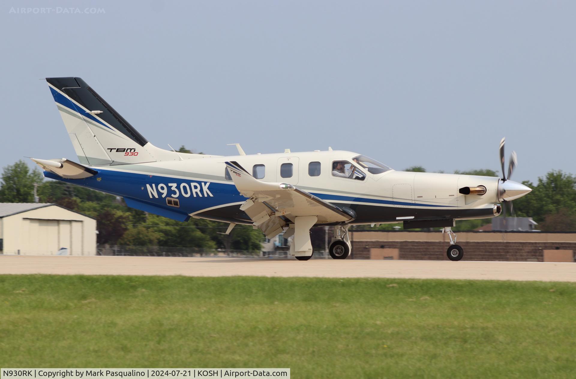 N930RK, 2018 Daher TBM 930 C/N 1261, Daher TBM 930