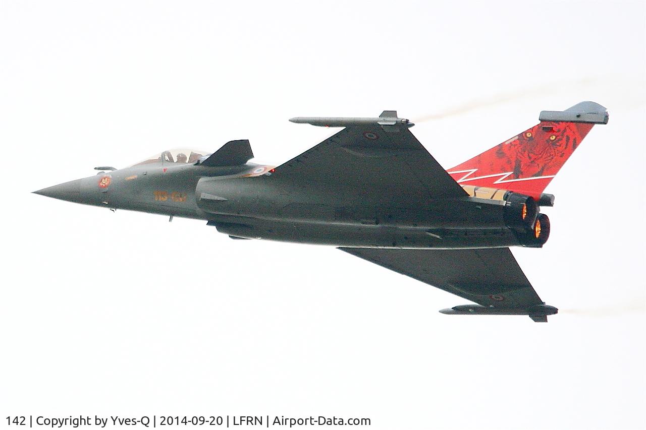 142, 2013 Dassault Rafale C C/N 142, Dassault Rafale C, On display, Rennes-St Jacques airport (LFRN-RNS)
