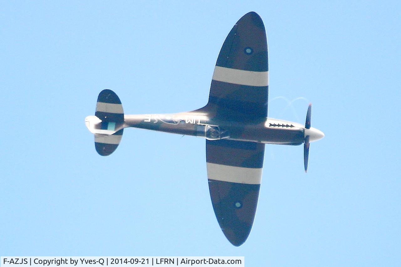 F-AZJS, 1944 Supermarine 389 Spitfire PR.XIX C/N 6S/585110, Supermarine 389 Spitfire PR.XIX, Rennes-St Jacques airport (LFRN-RNS)