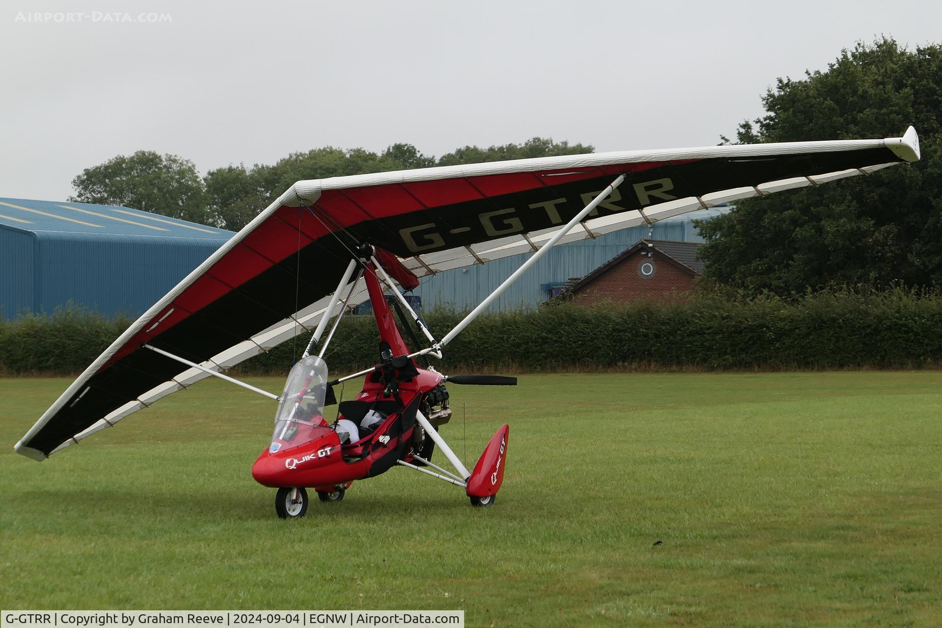 G-GTRR, 2012 P&M Aviation Quik GTR C/N 8618, Parked at Wickenby.