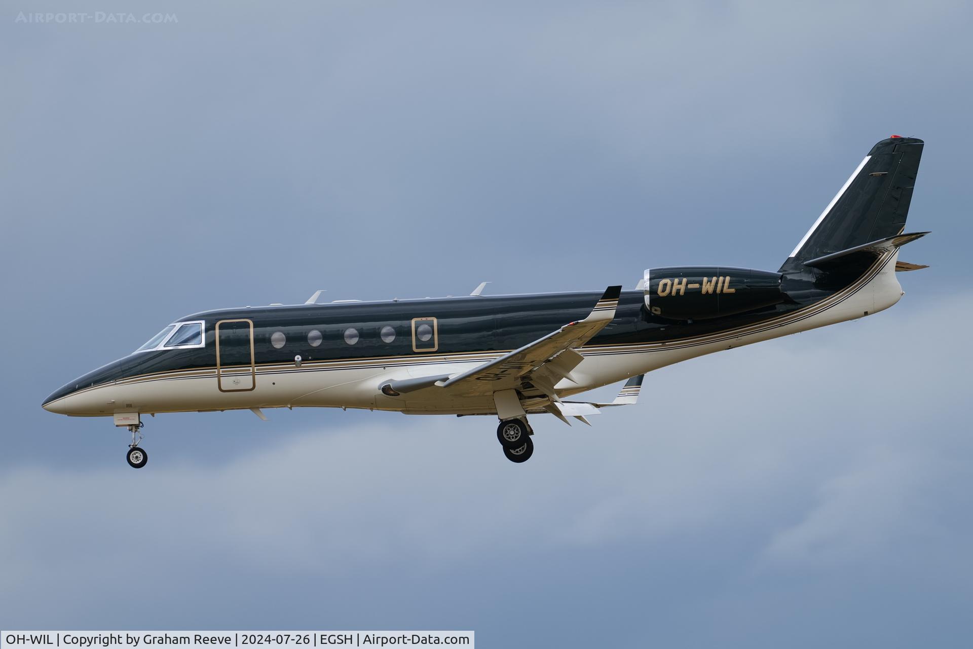 OH-WIL, , Landing at Norwich.