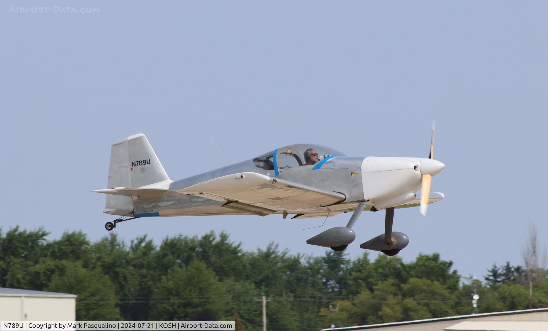 N789U, 2001 Van's RV-6 C/N 23627, Vans RV-6