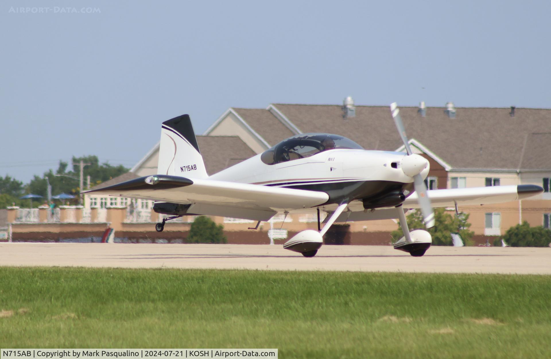 N715AB, 2005 Vans RV-7A C/N 70715, Vans RV-7A