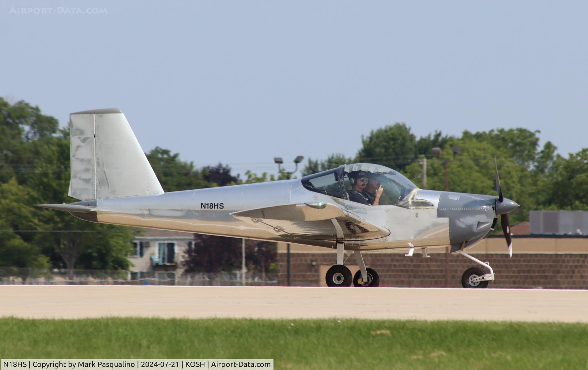 N18HS, 2024 Vans RV-12IS C/N 121381, Vans RV-12IS